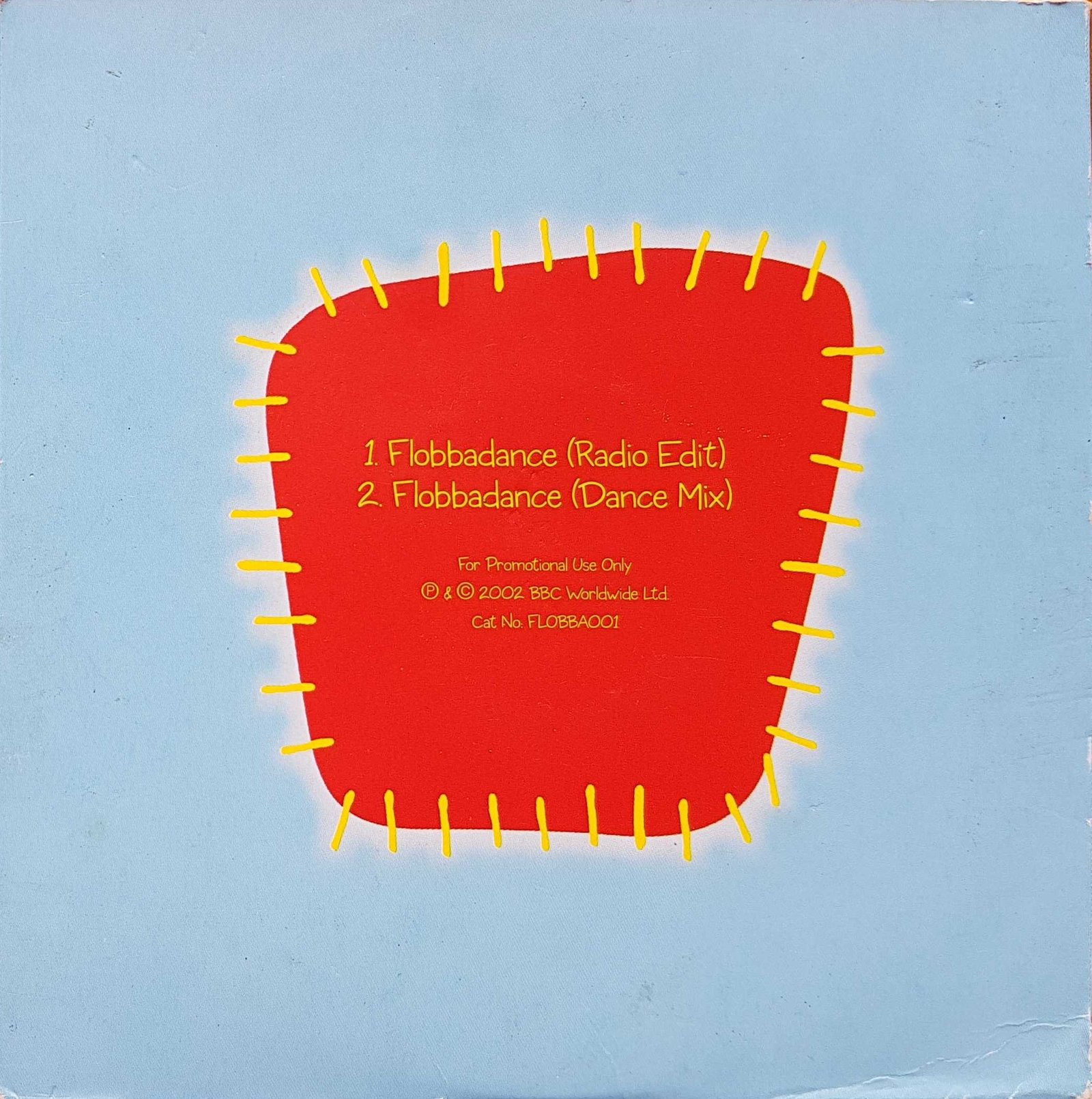 Back cover of FLOBBA001